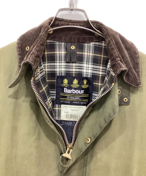 Barbour（バブアー）Barbour (バブアー) BORDER JACKET カーキ サイズ:C38/97CMの古着・服飾アイテム