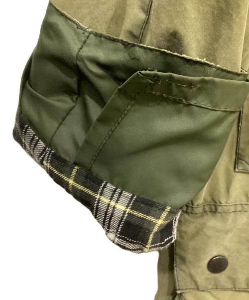 Barbour（バブアー）Barbour (バブアー) BORDER JACKET カーキ サイズ:C38/97CMの古着・服飾アイテム