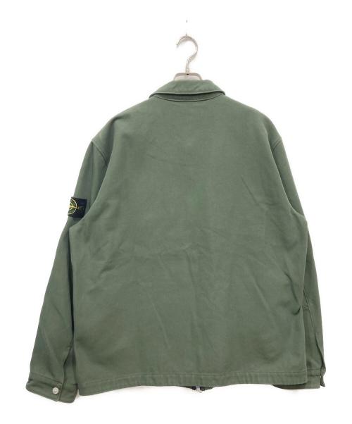 STONE ISLAND（ストーンアイランド）STONE ISLAND (ストーンアイランド) Shirt Jacket　24AW グリーン サイズ:XXLの古着・服飾アイテム