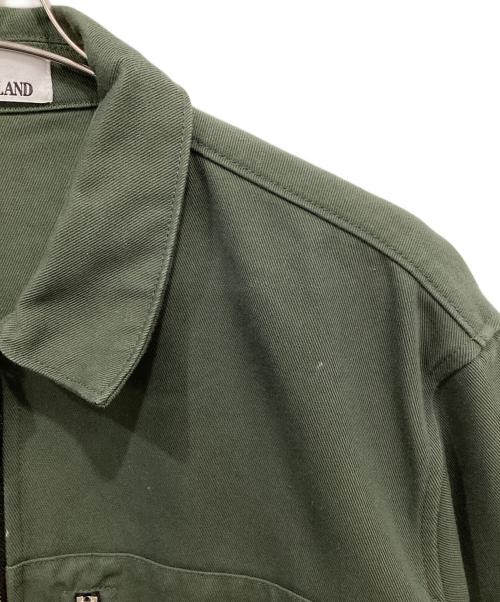 STONE ISLAND（ストーンアイランド）STONE ISLAND (ストーンアイランド) Shirt Jacket　24AW グリーン サイズ:XXLの古着・服飾アイテム