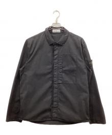 STONE ISLAND（ストーンアイランド）の古着「Over Shirt」｜ブラック