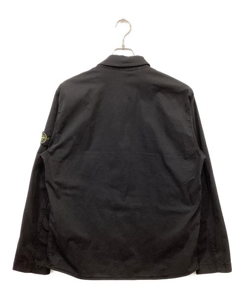 STONE ISLAND（ストーンアイランド）STONE ISLAND (ストーンアイランド) Over Shirt ブラック サイズ:XXLの古着・服飾アイテム