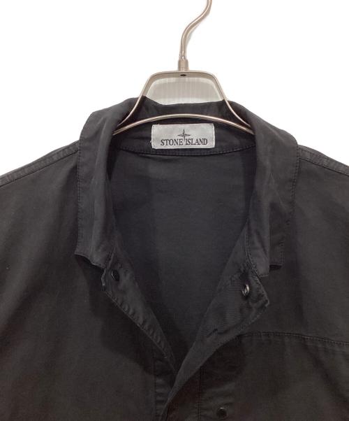 STONE ISLAND（ストーンアイランド）STONE ISLAND (ストーンアイランド) Over Shirt ブラック サイズ:XXLの古着・服飾アイテム