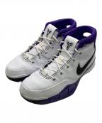 NIKEナイキ）の古着「Kobe 1 Protro」｜ホワイト×パープル
