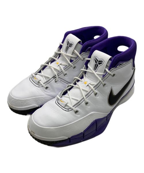 NIKE（ナイキ）NIKE (ナイキ) Kobe 1 Protro ホワイト×パープル サイズ:US11.5の古着・服飾アイテム