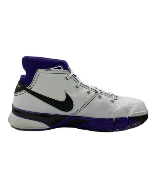 NIKE（ナイキ）NIKE (ナイキ) Kobe 1 Protro ホワイト×パープル サイズ:US11.5の古着・服飾アイテム