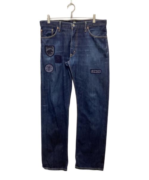 LEVI'S（リーバイス）LEVI'S (リーバイス) stussy (ステューシー) SS505デニムパンツ インディゴ サイズ:W34L32の古着・服飾アイテム