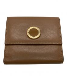 BVLGARI（ブルガリ）の古着「3つ折り財布」｜ブラウン