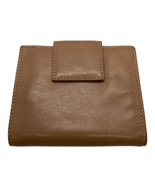 BVLGARI（ブルガリ）BVLGARI (ブルガリ) 3つ折り財布 ブラウンの古着・服飾アイテム