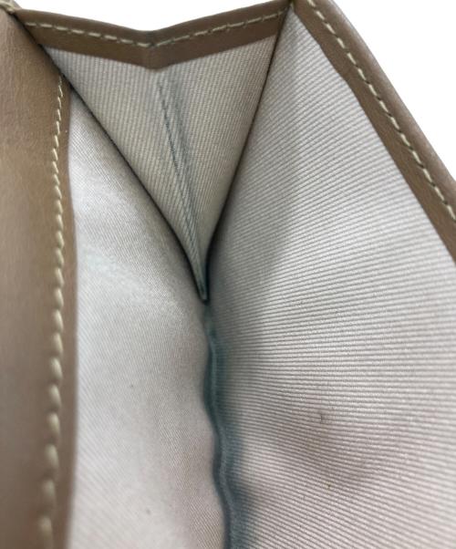 BVLGARI（ブルガリ）BVLGARI (ブルガリ) 3つ折り財布 ブラウンの古着・服飾アイテム