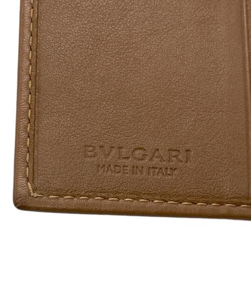 BVLGARI（ブルガリ）BVLGARI (ブルガリ) 3つ折り財布 ブラウンの古着・服飾アイテム