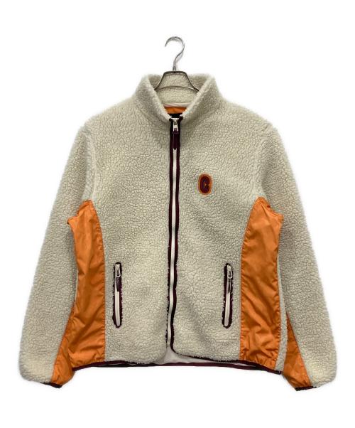 COACH（コーチ）COACH (コーチ) ナイロン切替ボアジャケット ベージュ サイズ:XLの古着・服飾アイテム