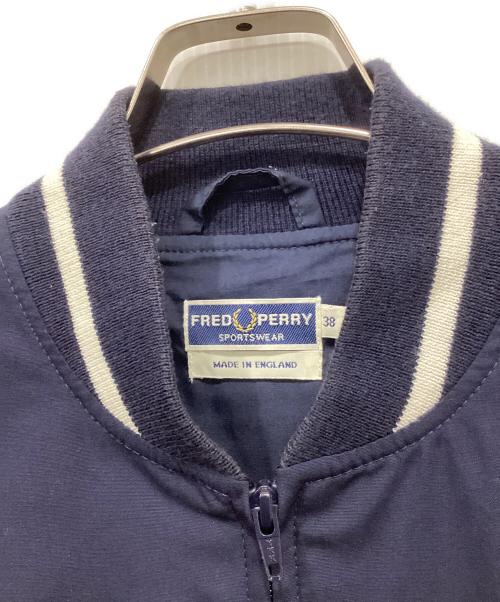 FRED PERRY（フレッドペリー）FRED PERRY (フレッドペリー) テニスボンバージャケット ネイビー サイズ:38の古着・服飾アイテム
