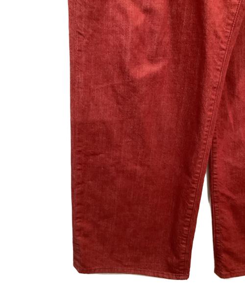 Tu es mon TRESOR（トゥ エ モン トレゾア）Tu es mon TRESOR (トゥ エ モン トレゾア) THE TOPAZ Jean レッド サイズ:W28の古着・服飾アイテム