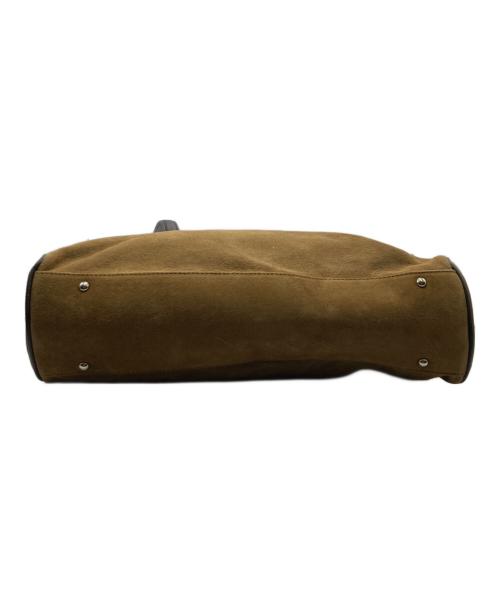 TOUT Y EST（トゥティエ）TOUT Y EST (トゥティエ) SAC LOQUET SUEDE BROWN ブラウンの古着・服飾アイテム