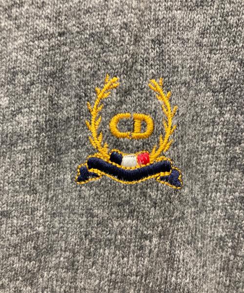 Christian Dior（クリスチャン ディオール）Christian Dior (クリスチャン ディオール) ニットカーディガン グレー サイズ:50 未使用品の古着・服飾アイテム