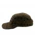 Supreme (シュプリーム) Flocked Denim Camp Cap カーキ：9000円