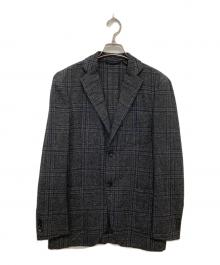 Pilgrim（ピルグリム）の古着「リングツイード シングルブレステッド2Bジャケット」｜グレー