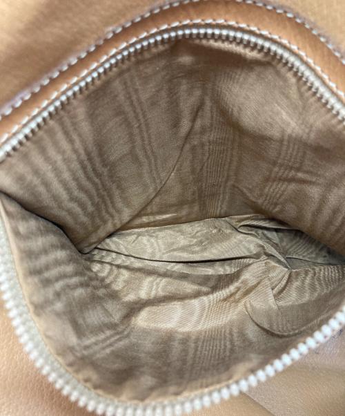 CELINE（セリーヌ）CELINE (セリーヌ) マカダム柄ショルダーバッグ ブラウンの古着・服飾アイテム