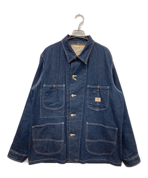 SUGAR CANE（シュガーケーン）SUGAR CANE (シュガーケーン) 11oz. BLUE DENIM WORK COAT インディゴ サイズ:不明の古着・服飾アイテム