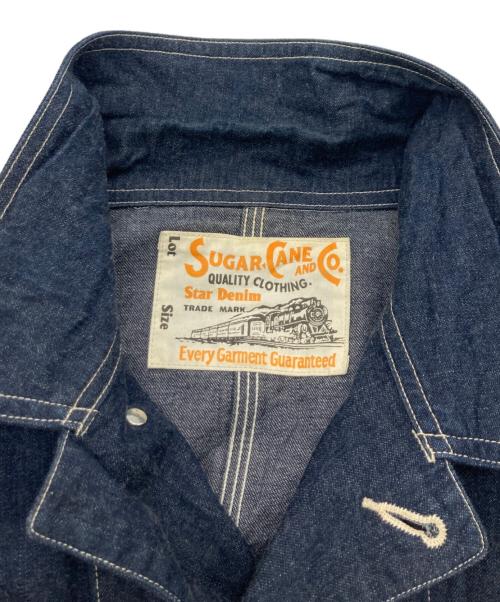SUGAR CANE（シュガーケーン）SUGAR CANE (シュガーケーン) 11oz. BLUE DENIM WORK COAT インディゴ サイズ:不明の古着・服飾アイテム
