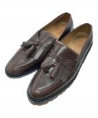 BURBERRYバーバリー）の古着「タッセルローファー」｜ブラウン