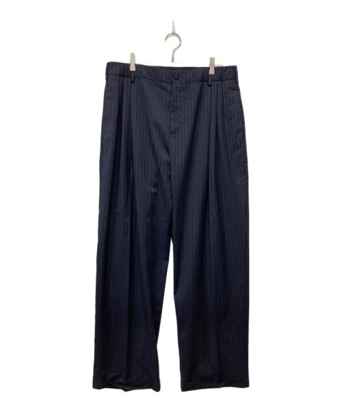 ZARA（ザラ）ZARA (ザラ) SOSHIOTSUKI (ソウシ オオツキ) スラックス ネイビー サイズ:42の古着・服飾アイテム