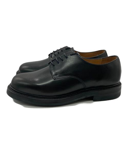 HARROGATE（ハロゲイト）HARROGATE (ハロゲイト) EUSTON プレーントゥシューズ ブラック サイズ:7.5の古着・服飾アイテム