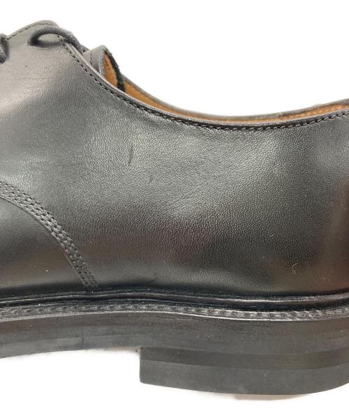 HARROGATE（ハロゲイト）HARROGATE (ハロゲイト) EUSTON プレーントゥシューズ ブラック サイズ:7.5の古着・服飾アイテム