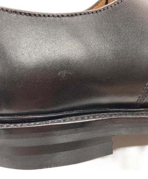 HARROGATE（ハロゲイト）HARROGATE (ハロゲイト) EUSTON プレーントゥシューズ ブラック サイズ:7.5の古着・服飾アイテム