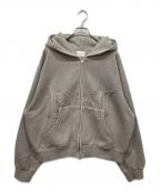BLESS Uブレスユー）の古着「Pigment Zip Hoodie」｜グレー