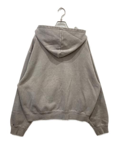 BLESS U（ブレスユー）BLESS U (ブレスユー) Pigment Zip Hoodie グレー サイズ:Lの古着・服飾アイテム