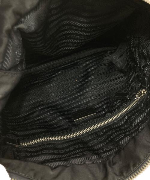 PRADA（プラダ）PRADA (プラダ) ナイロントートバッグ ブラックの古着・服飾アイテム