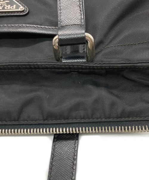 PRADA（プラダ）PRADA (プラダ) ナイロントートバッグ ブラックの古着・服飾アイテム