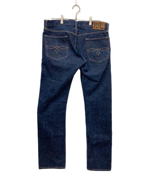 RRL（ダブルアールエル）RRL (ダブルアールエル) LOW STRAIGHTデニムパンツ インディゴ サイズ:33の古着・服飾アイテム