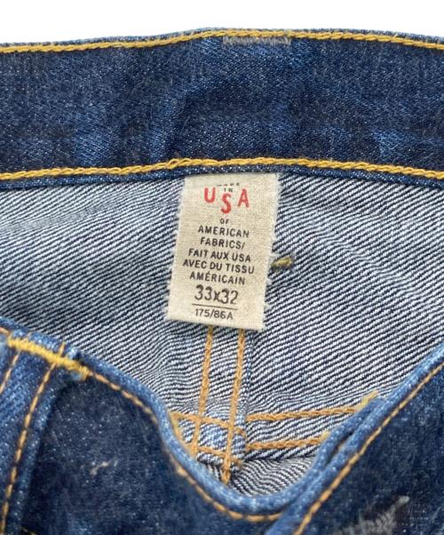 RRL（ダブルアールエル）RRL (ダブルアールエル) LOW STRAIGHTデニムパンツ インディゴ サイズ:33の古着・服飾アイテム