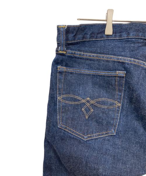 RRL（ダブルアールエル）RRL (ダブルアールエル) LOW STRAIGHTデニムパンツ インディゴ サイズ:33の古着・服飾アイテム
