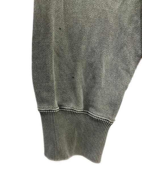 THE BLACK EYE PATCH（ブラックアイパッチ）THE BLACK EYE PATCH (ブラックアイパッチ) Supercar Half Zip Sweat グレー サイズ:XLの古着・服飾アイテム