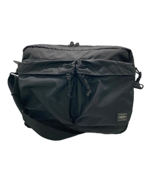 PORTER（ポーター）PORTER (ポーター) FORCE  SHOULDER BAG ブラックの古着・服飾アイテム