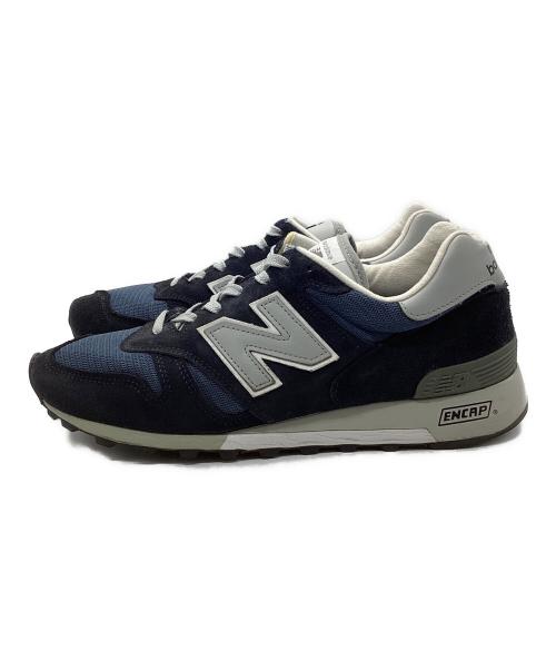 NEW BALANCE（ニューバランス）NEW BALANCE (ニューバランス) ローカットスニーカー ネイビー サイズ:27cmの古着・服飾アイテム
