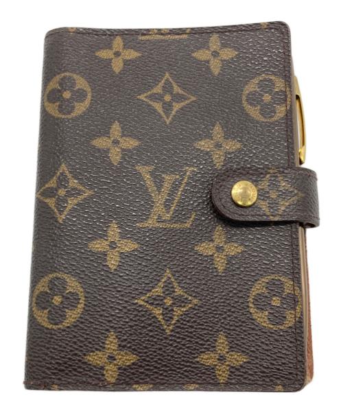 LOUIS VUITTON（ルイ ヴィトン）LOUIS VUITTON (ルイ ヴィトン) 手帳カバー ブラウンの古着・服飾アイテム