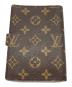LOUIS VUITTON (ルイ ヴィトン) 手帳カバー ブラウン：10000円