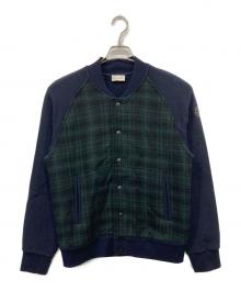 MONCLER（モンクレール）の古着「MAGLIA CARDIGAN」｜ネイビー・ダークグリーン