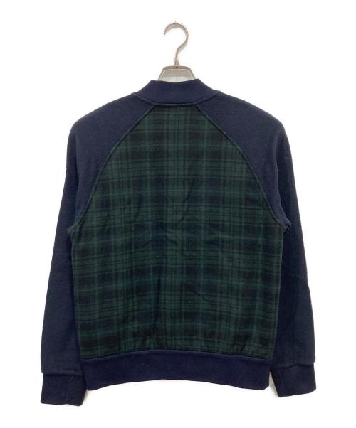 MONCLER（モンクレール）MONCLER (モンクレール) MAGLIA CARDIGAN ネイビー・ダークグリーン サイズ:Mの古着・服飾アイテム