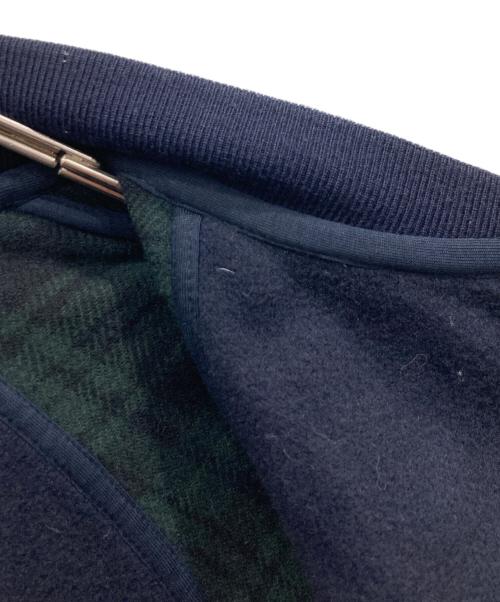 MONCLER（モンクレール）MONCLER (モンクレール) MAGLIA CARDIGAN ネイビー・ダークグリーン サイズ:Mの古着・服飾アイテム