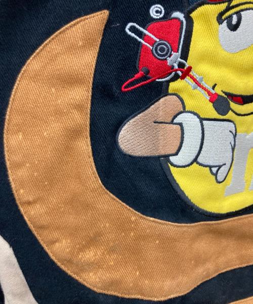 JH Design（ジェイエイチデザイン）JH DESIGN (ジェイエイチデザイン) m&m's レーシングジャケット ブラック×ベージュ サイズ:Mの古着・服飾アイテム