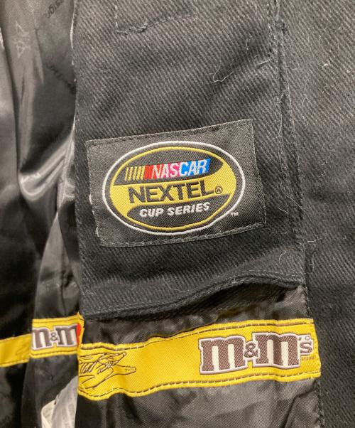 JH Design（ジェイエイチデザイン）JH DESIGN (ジェイエイチデザイン) m&m's レーシングジャケット ブラック×ベージュ サイズ:Mの古着・服飾アイテム