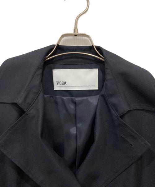 ticca（ティッカ）ticca (ティッカ) miniテントトレンチコート ネイビー サイズ:1の古着・服飾アイテム