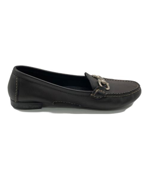 Salvatore Ferragamo（サルヴァトーレ フェラガモ）Salvatore Ferragamo (サルヴァトーレ フェラガモ) ローファー ブラック サイズ:5　1/2の古着・服飾アイテム