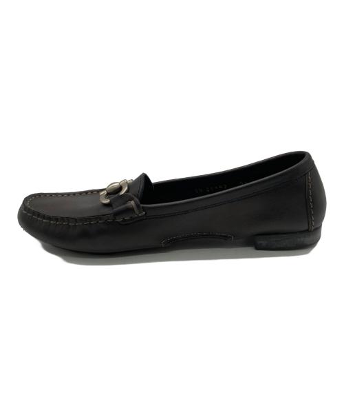 Salvatore Ferragamo（サルヴァトーレ フェラガモ）Salvatore Ferragamo (サルヴァトーレ フェラガモ) ローファー ブラック サイズ:5　1/2の古着・服飾アイテム